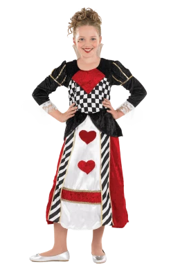 Fun Shack Childrens Queen Of Hearts Costume