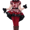 California Costumes Girls Wicked Clown Halloween Costume