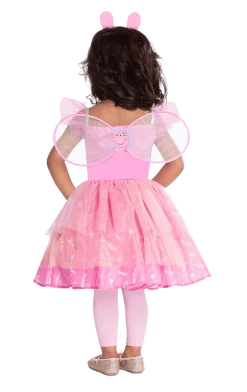 Amscan All Themes Girls Peppa Pig Fairy Dress