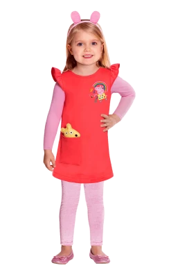 Amscan Girls Peppa Pig Dress