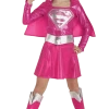 Rubies Child Pink Supergirl Super Hero Costume