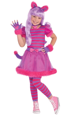 Amscan Girls Cheshire Cat Costume All Themes