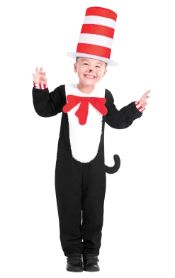 Amscan Kids Cat In The Hat Costume