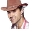 Smiffys Small Brown Cowboy Hat 2 Smiffys Small Brown Cowboy Hat