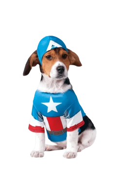 Rubies Captain America Dog Costume All Themes
