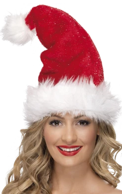 Smiffys All Themes Plush Santa Hat