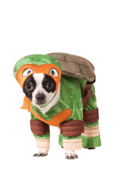 Rubies Michelangelo Ninja Turtles Dog Costume