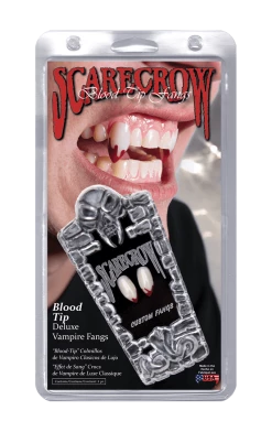 Scarecrow Classic Blood Tip Fangs Accessory