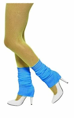 Smiffys All Themes Blue Leg Warmers