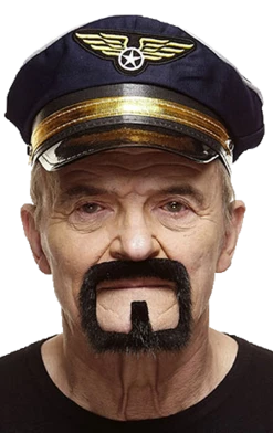 Generic Black Goatee Beard