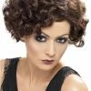 Smiffys Brown 20s Flirty Flapper Wig All Themes
