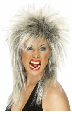 Smiffys Blonde And Black Tina Turner Wig