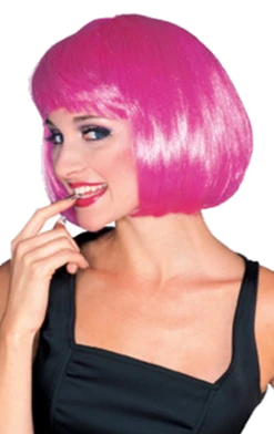 Generic Super Model Hot Pink Wig Music, Rock & Pop