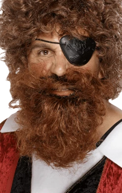 Smiffys Pirates Pirate Brown Beard Accessory