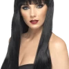 Smiffys All Themes Beauty Black Wig