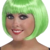 Morris Costumes All Themes Neon Green Wig
