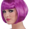 Morris Costumes Neon Purple Wig