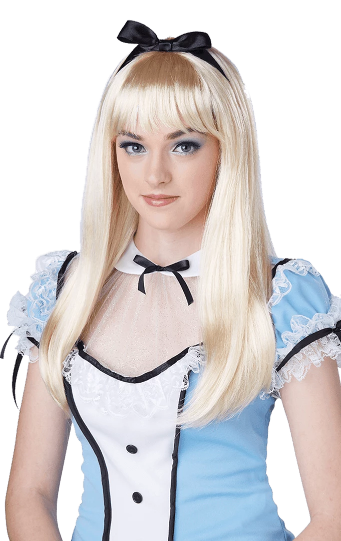 California Costumes All Themes Blonde Alice In Wonderland Wig Accessory 3 California Costumes All Themes Blonde Alice In Wonderland Wig Accessory
