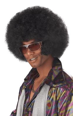Generic Afro Black Wig Accessories
