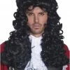 Smiffys All Themes Adult Captain Hook Wig 1 Smiffys All Themes Adult Captain Hook Wig