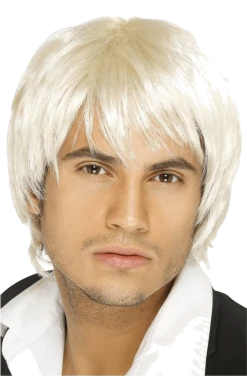 Smiffys Boy Band Wig (Blonde) All Themes