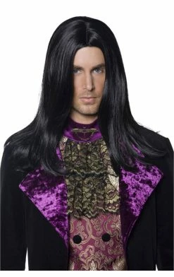 Smiffys Adult Gothic Count Wig All Themes