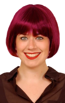 Generic All Themes Burgundy Eve Wig