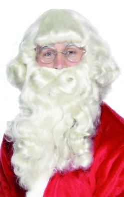 Smiffys Adults Long Santa Beard Accessory