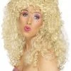 Smiffys All Themes Boogie Babe Wig (Blonde)