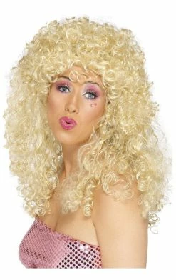 Smiffys All Themes Boogie Babe Wig (Blonde)
