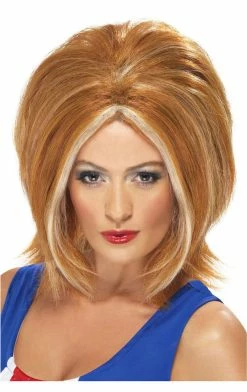 Smiffys Ginger Spice Wig All Themes