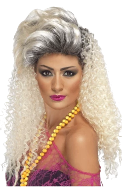 Smiffys All Themes 80s Bottle Blonde Wig