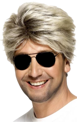 Smiffys 80s Street Blonde Wig All Themes