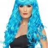Smiffys Siren Wig (Blue)