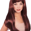 Generic Accessories Burgundy Glamour Wig