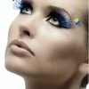 Smiffys All Themes Blue Feather Eyelashes