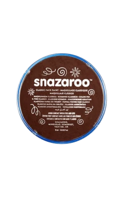 Bristol Novelty Snazaroo Dark Brown Face Paint
