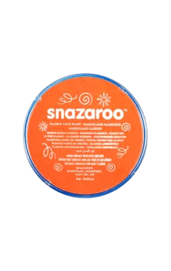 Bristol Novelty All Themes Snazaroo Bright Orange Face Paint