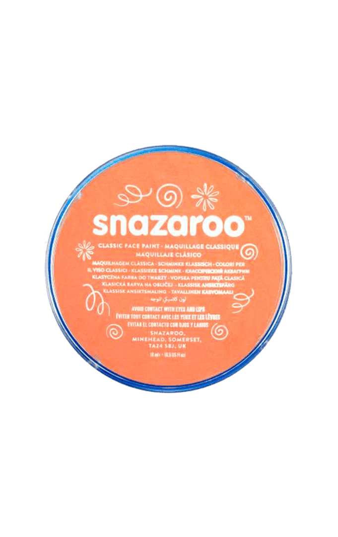 Snazaroo Light Orange Face Paint 3 Snazaroo Light Orange Face Paint