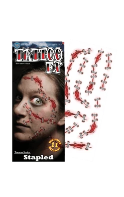 Tinsley Transfers Stapled Trauma FX Tattoo All Themes
