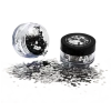 PaintGlow All Themes Chunky Silver Bio Glitter