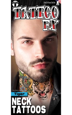 Tinsley Transfers All Themes Tiger Neck Tattoo FX