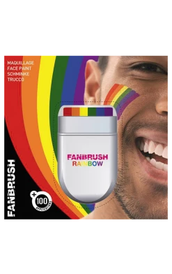 Palmer Rainbow Fan Brush Makeup All Themes