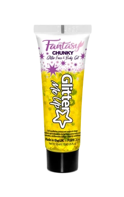 PaintGlow All Themes Gold Fantasy Chunky Glitter Gel