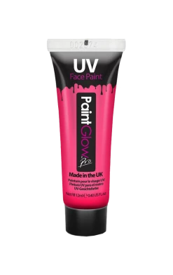 PaintGlow All Themes Pink UV Face And Body Paint