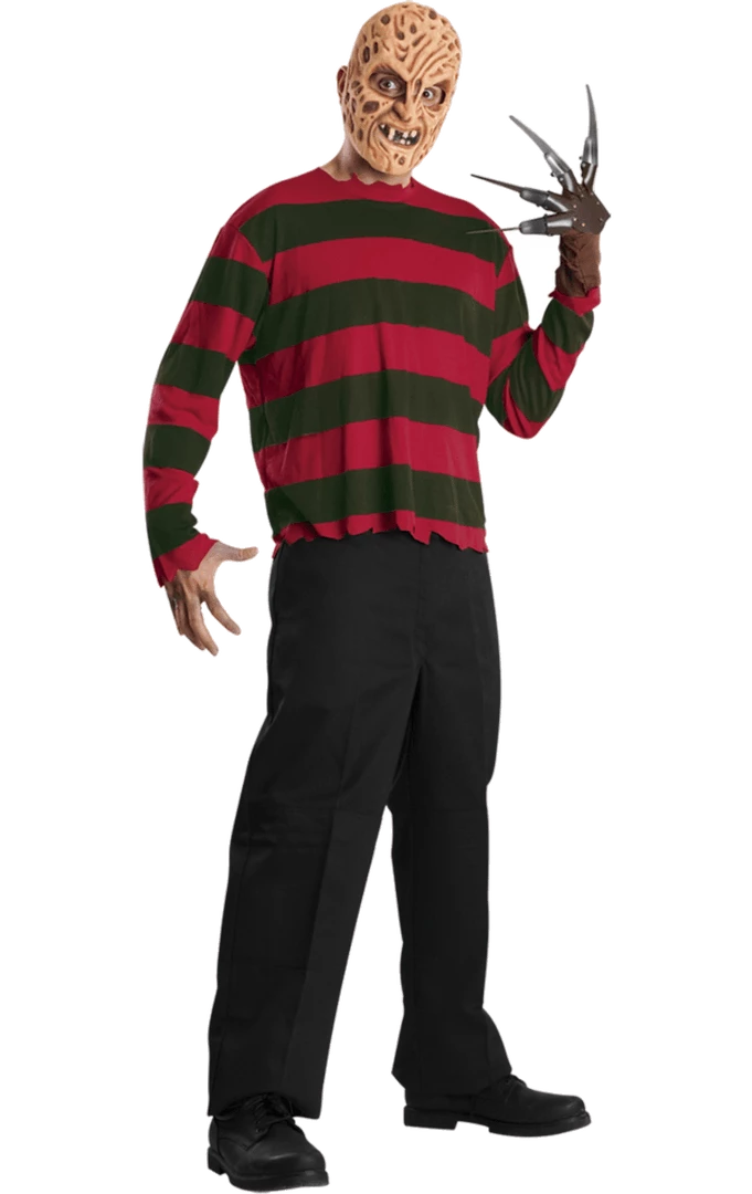 Rubies All Themes Adult Freddy Krueger Halloween Costume 3 Rubies All Themes Adult Freddy Krueger Halloween Costume