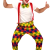 Smiffys All Themes Hooped Clown Costume