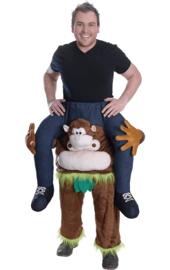 Bristol Novelty Adult Monkey Piggyback Costume