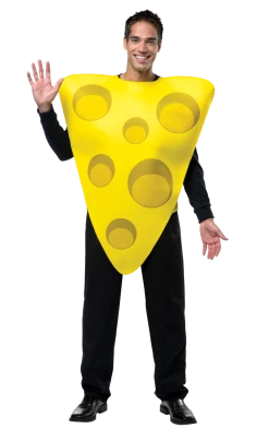 Rasta Imposta Mens Costumes Slice Of Cheese Costume
