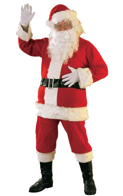 Rubies All Themes Adult Flannel Santa Costume